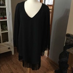 Show Me Your MuMu Black Gomez Dress medium